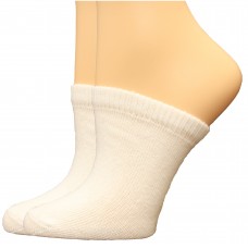 FootGalaxy Premium Clog Socks 2 Pair, White