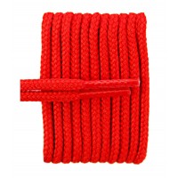 FootGalaxy High Quality Round Laces For Boots And Shoes, Red