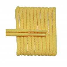 FootGalaxy High Quality Round Laces For Boots And Shoes, Yellow