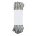 FootGalaxy Strong Round Laces, Gray Reinforced w/ Natural Kevlar