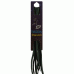 FootGalaxy Oval Laces For Boots And Shoes, Grey and Black Stripe