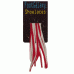 FootGalaxy Oval Laces For Boots And Shoes, Red and White Stripe